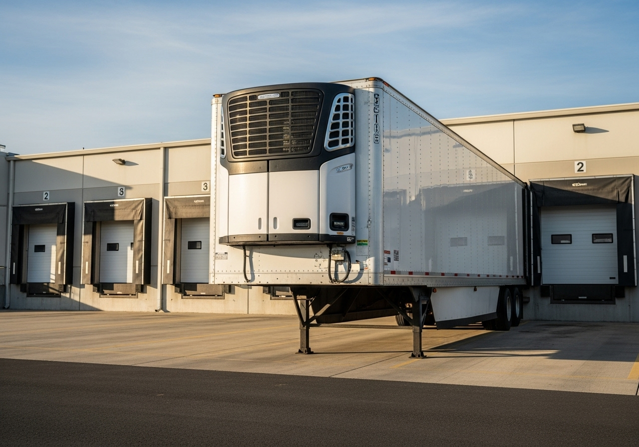Transportes TPC refrigerated trailer with temperature control serving USA