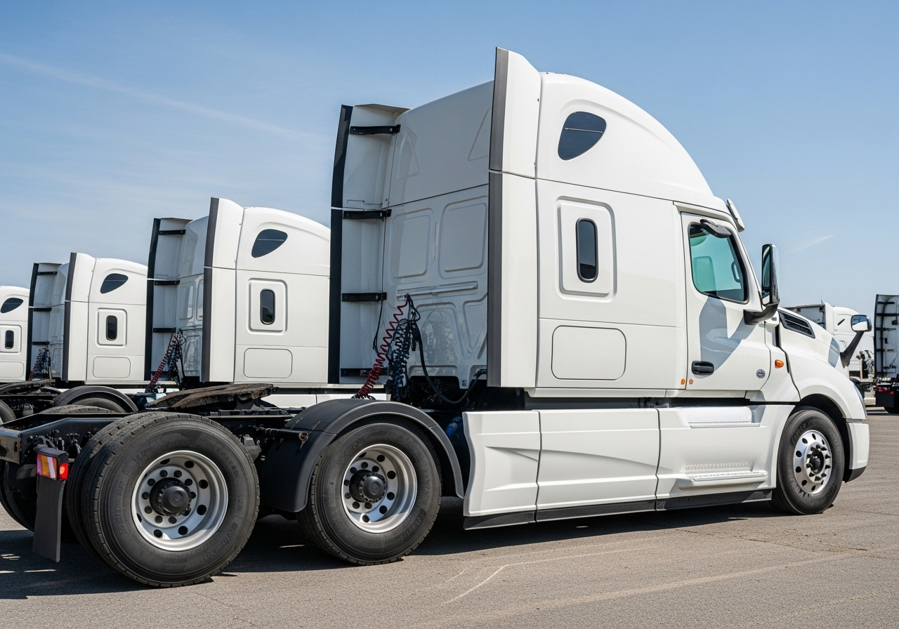 Transportes TPC modern semi-truck tractor for nationwide USA freight